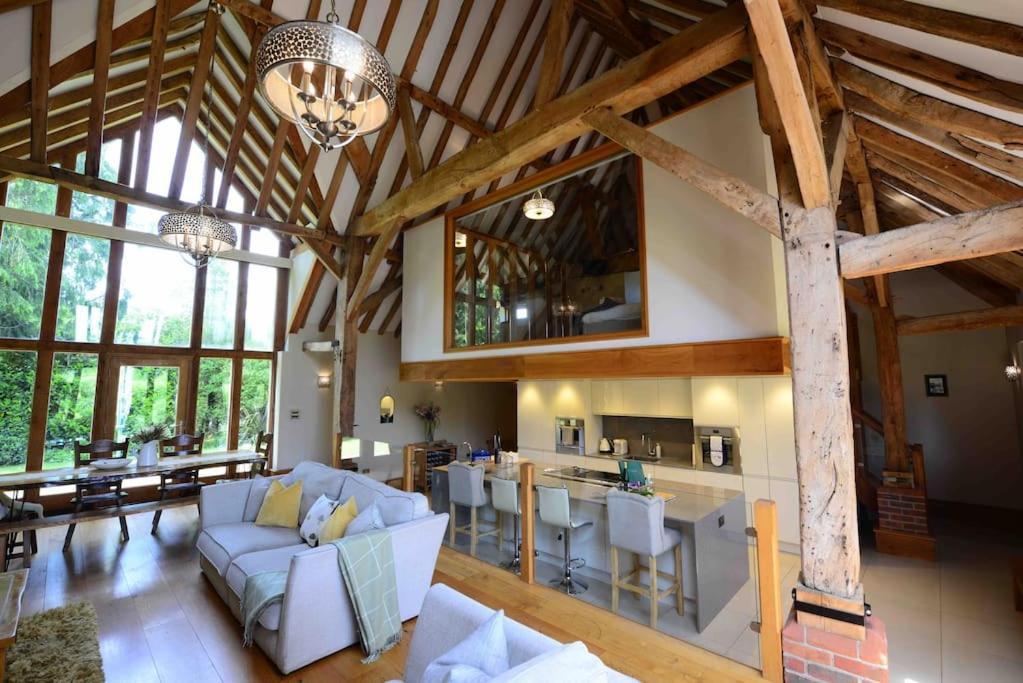 Forest Farm Barn Hampshire Villa Bishops Waltham Ngoại thất bức ảnh